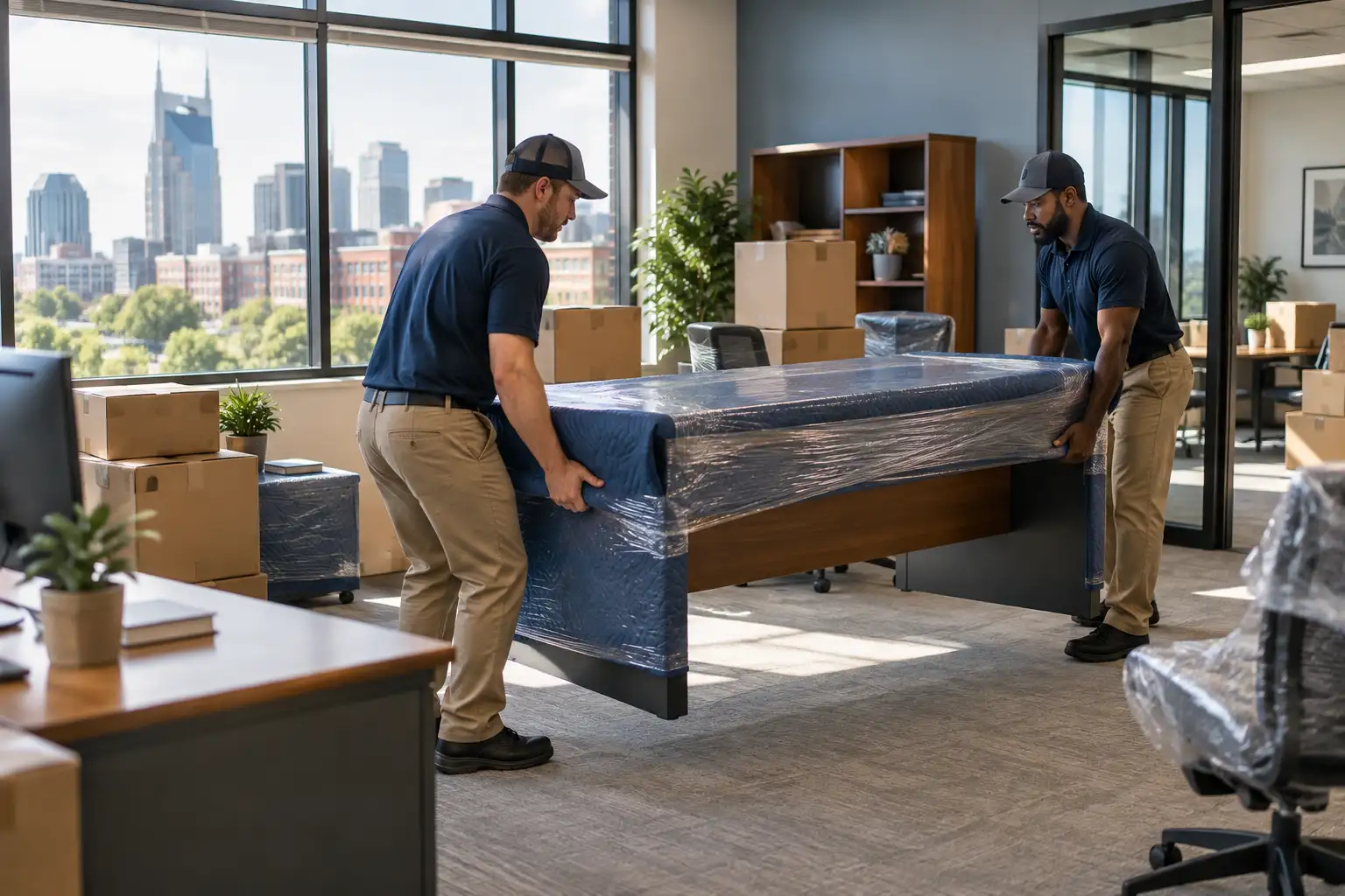 Detailed Office Moving in Nashville, TN